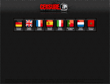 Tablet Screenshot of censure.tv